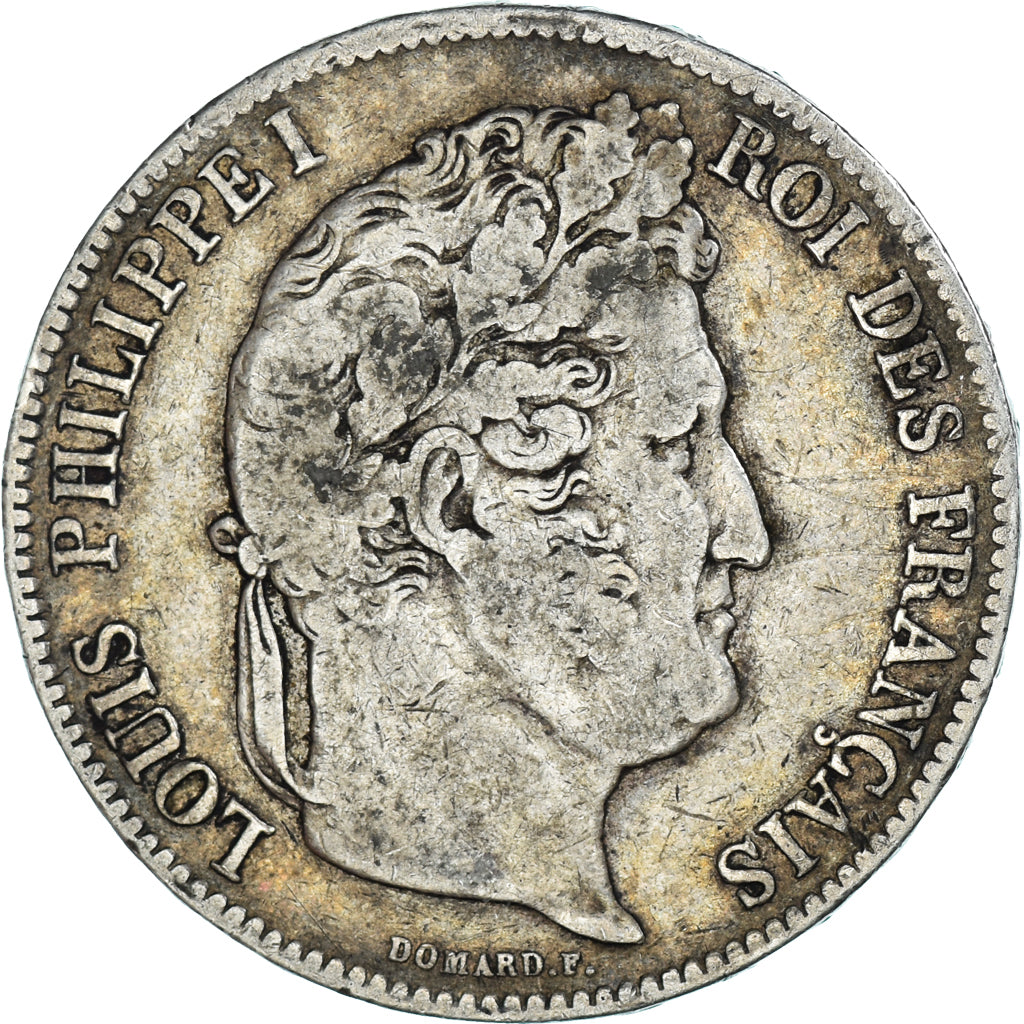 Monnaie, France, Louis-Philippe, 5 Francs, 1837, Lille, TB, Argent, Gadoury:678