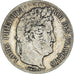 Coin, France, Louis-Philippe, 5 Francs, 1835, Rouen, VF(20-25), Silver