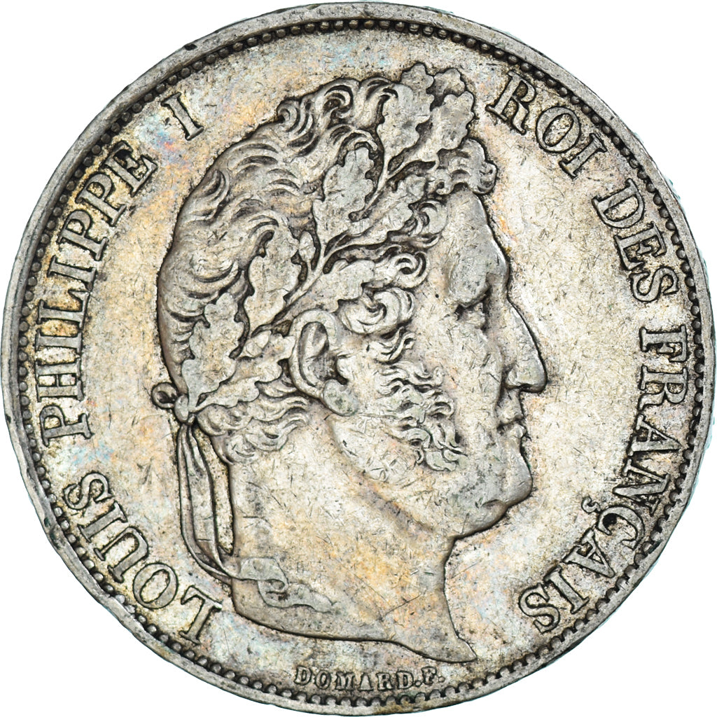 Monnaie, France, Louis-Philippe, 5 Francs, 1847, Strasbourg, TB+, Argent