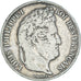 Moneta, Francia, Louis-Philippe, 5 Francs, 1832, Paris, MB, Argento, KM:749.1
