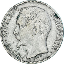 Moneta, Francja, Napoléon III, 5 Francs, 1852, Paris, VF(20-25), Srebro