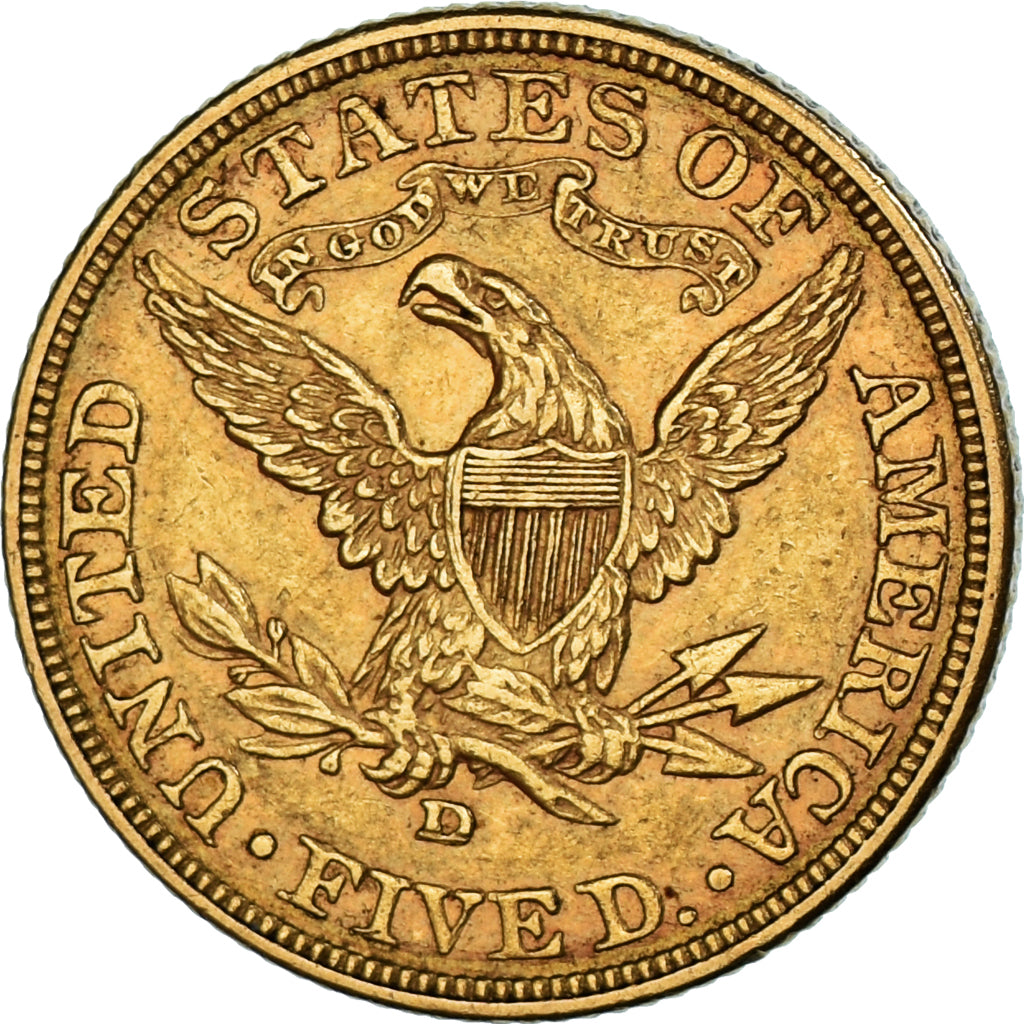 Münze, Vereinigte Staaten, Coronet Head, $5, Half Eagle, 1907, U.S. Mint