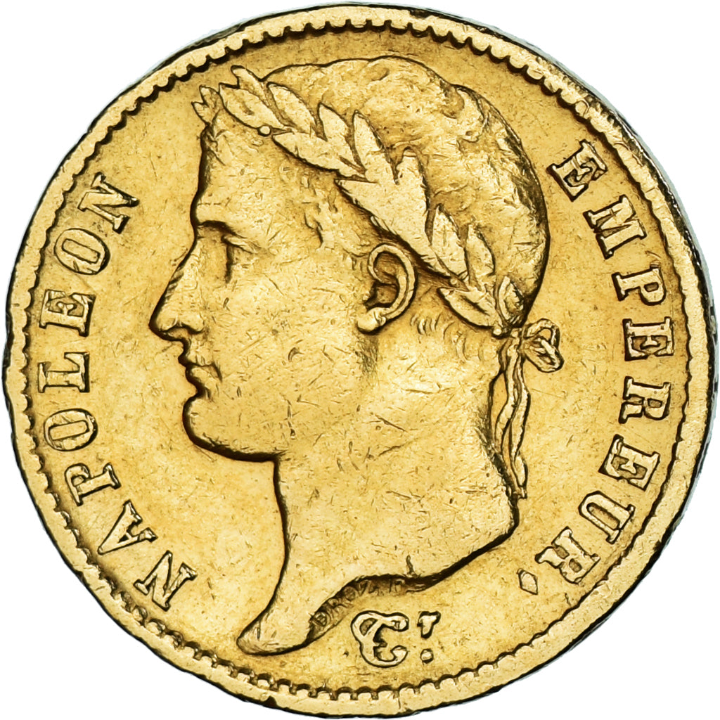 Coin, France, Napoléon I, 20 Francs, 1811, Paris, VF(30-35), Gold, KM:695.1