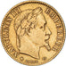 Moneta, Francia, Napoleon III, 10 Francs, 1866, Paris, BB, Oro, KM:800.1