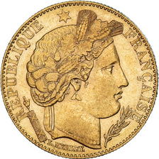 Coin, France, Cérès, 10 Francs, 1896, Paris, AU(55-58), Gold, KM:830
