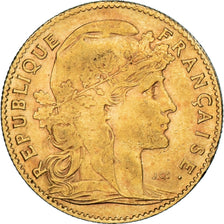 Monnaie, France, Marianne, 10 Francs, 1907, Paris, TTB, Or, Gadoury:1017, KM:846