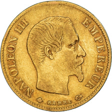 Monnaie, France, Napoleon III, 10 Francs, 1859, Strasbourg, TB+, Or