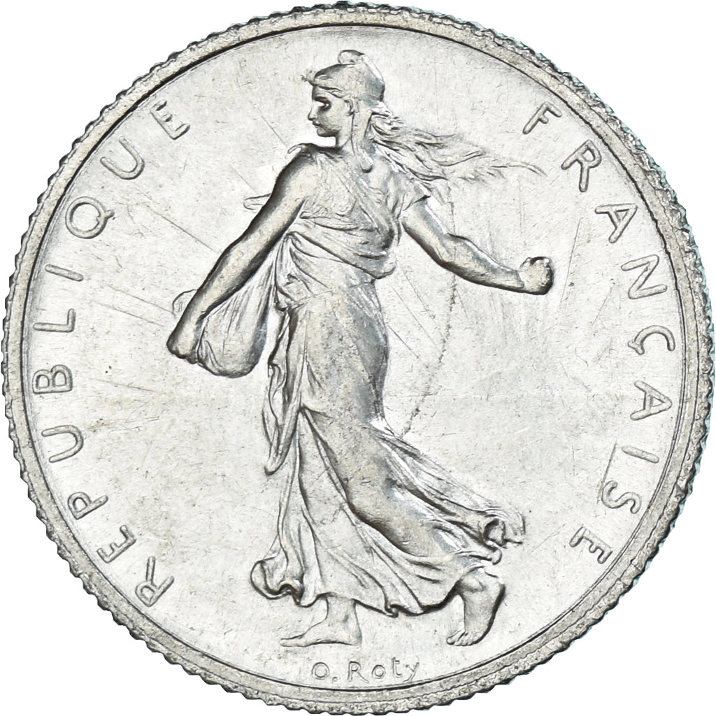 Monnaie, France, Semeuse, Franc, 1916, Paris, SPL, Argent, Gadoury:467, KM:844.1