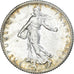 Moneta, Francja, Semeuse, Franc, 1917, Paris, MS(63), Srebro, KM:844.1