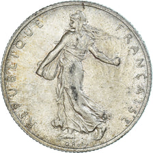 Coin, France, Semeuse, 2 Francs, 1917, Paris, MS(63), Silver, KM:845.1