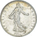 Coin, France, Semeuse, 2 Francs, 1917, Paris, MS(63), Silver, KM:845.1