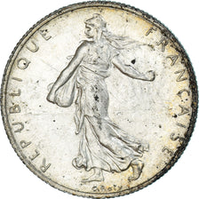Coin, France, Semeuse, 2 Francs, 1917, Paris, MS(63), Silver, KM:845.1
