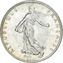 Coin, France, Semeuse, 2 Francs, 1917, Paris, MS(63), Silver, KM:845.1