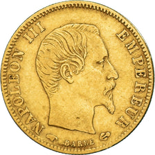 Moneta, Francja, Napoleon III, 5 Francs, 1859, Paris, EF(40-45), Złoto