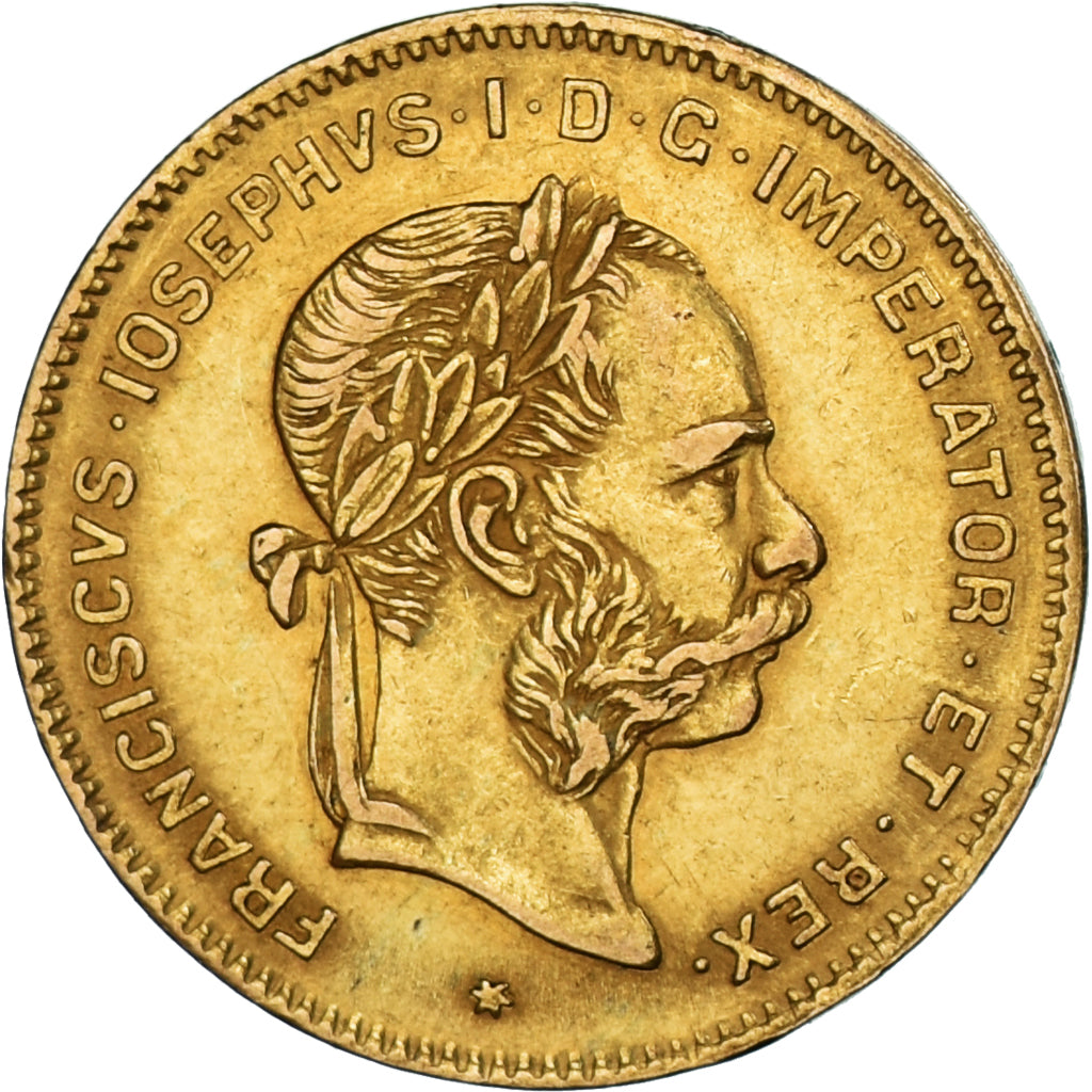 Monnaie, Autriche, Franz Joseph I, 4 Florin 10 Francs, 1885, TTB+, Or, KM:2260