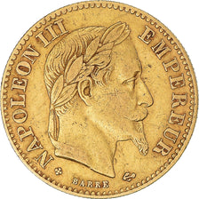 Coin, France, Napoleon III, 10 Francs, 1862, Strasbourg, Hybrid issue