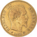 Coin, France, Napoleon III, 5 Francs, 1856, Paris, EF(40-45), Gold, KM:787.1