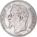 Moneta, Francia, Napoleon III, 5 Francs, 1870, Paris, MB, Argento, KM:799.1
