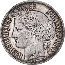 Coin, France, Cérès, 5 Francs, 1851, Paris, VF(30-35), Silver, KM:761.1