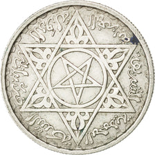 MOROCCO, 100 Francs, 1953, Paris, KM #52, EF(40-45), Silver, 4.01