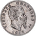Coin, Italy, Vittorio Emanuele II, 5 Lire, 1869, Milan, VF(20-25), Silver