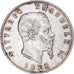 Coin, Italy, Vittorio Emanuele II, 5 Lire, 1872, Milan, VF(30-35), Silver
