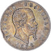 Monnaie, Italie, Vittorio Emanuele II, 5 Lire, 1876, Rome, TB, Argent, KM:8.4