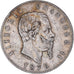 Monnaie, Italie, Vittorio Emanuele II, 5 Lire, 1876, Rome, TB, Argent, KM:8.4
