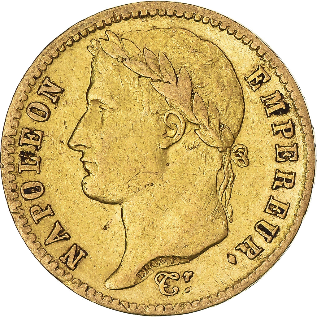Coin, France, Napoléon I, 20 Francs, 1813, Paris, EF(40-45), Gold, KM:695.1