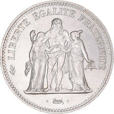 Coin, France, Hercule, 50 Francs, 1974, Avers 20 francs, AU(55-58), Silver
