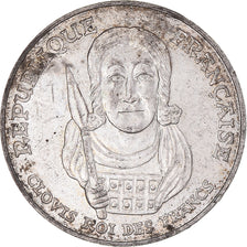Coin, France, Clovis, 100 Francs, 1996, AU(50-53), Silver, KM:1180, Gadoury:953