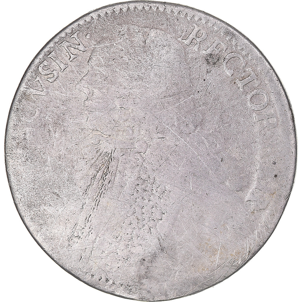 Coin, RAGUSA, Tallero, Ducat Et Sem, 1756, Ragusa, F(12-15), Silver