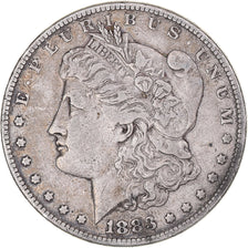 Coin, United States, Morgan Dollar, Dollar, 1883, U.S. Mint, Philadelphia