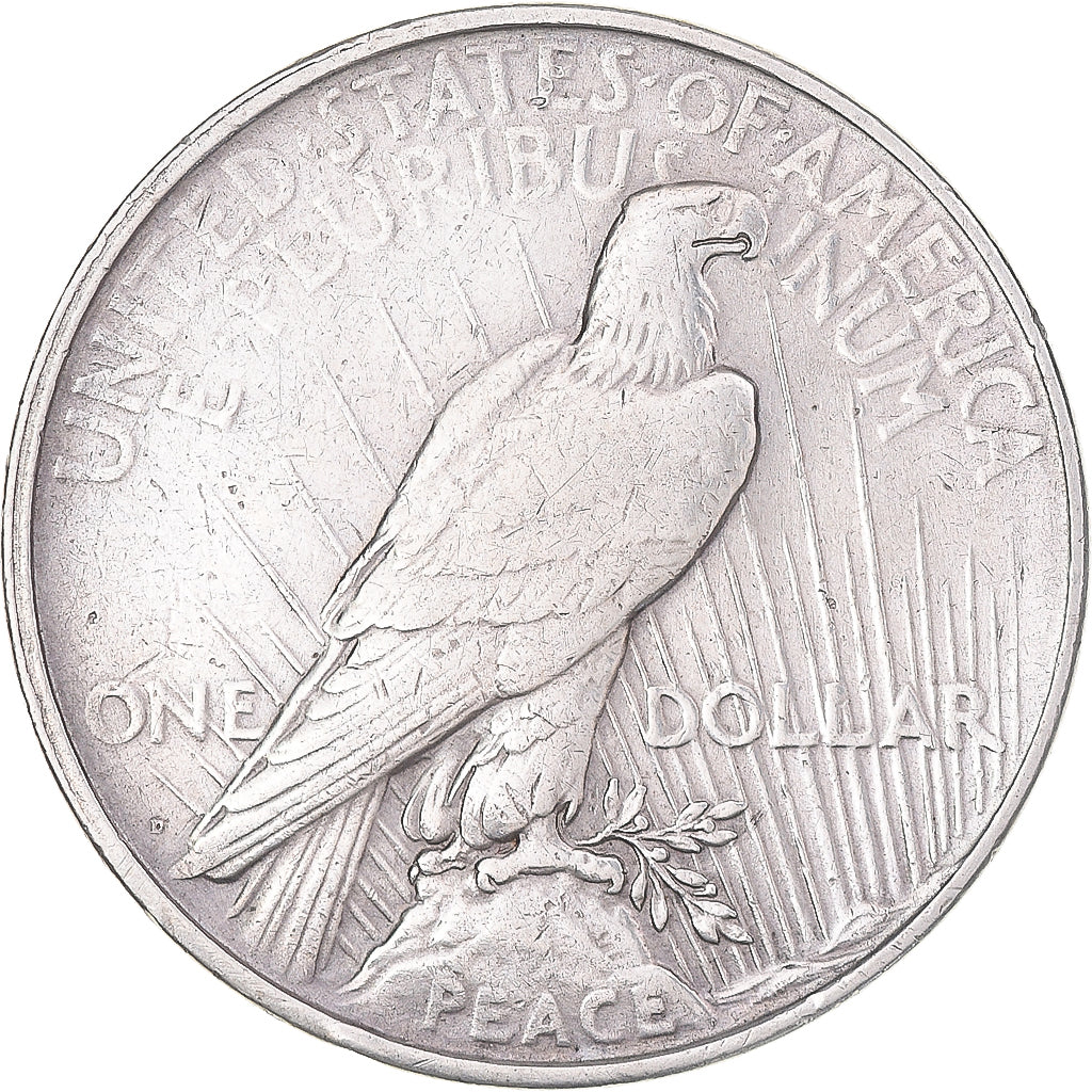 Coin, United States, Peace Dollar, Dollar, 1922, U.S. Mint, Denver, VF(30-35)