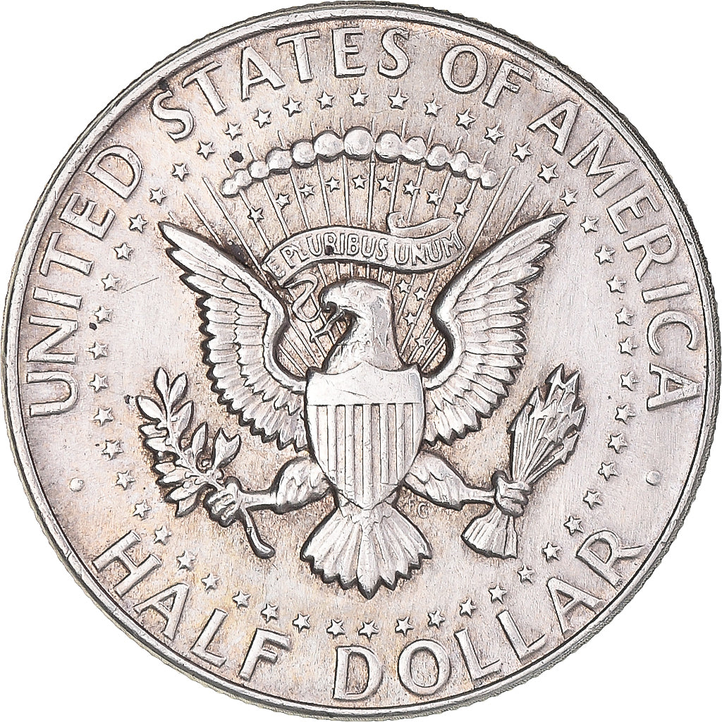 Coin, United States, Kennedy Half Dollar, Half Dollar, 1964, U.S. Mint