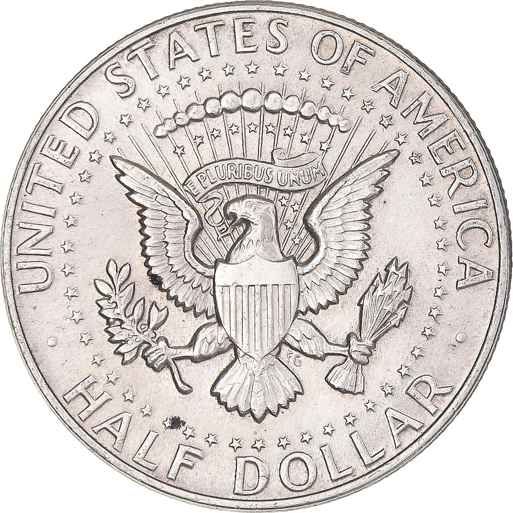 Coin, United States, Kennedy Half Dollar, Half Dollar, 1964, U.S. Mint