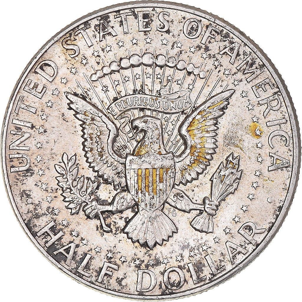 Coin, United States, Kennedy Half Dollar, Half Dollar, 1964, U.S. Mint
