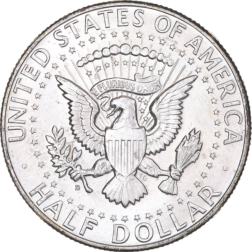 Coin, United States, Kennedy Half Dollar, Half Dollar, 1964, U.S. Mint