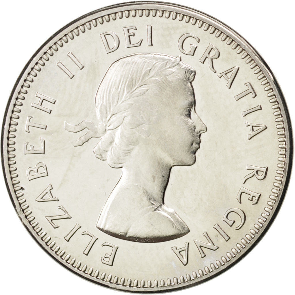 Coin, Canada, Elizabeth II, 5 Cents, 1963, Ottawa, MS(63), Nickel, KM:57