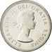Coin, Canada, Elizabeth II, 5 Cents, 1963, Ottawa, MS(63), Nickel, KM:57