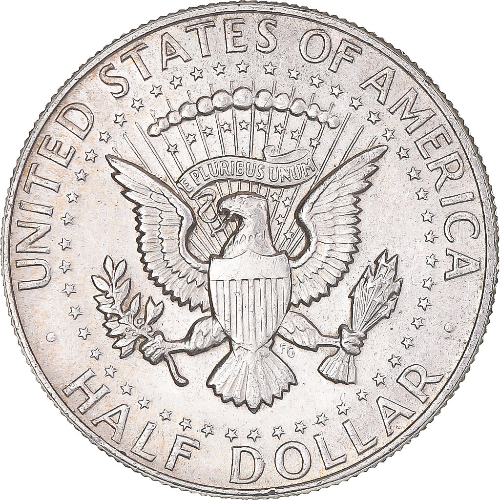 Coin, United States, Kennedy Half Dollar, Half Dollar, 1964, U.S. Mint