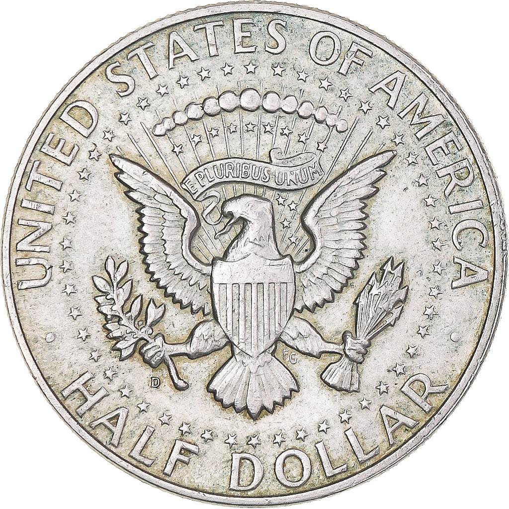 Coin, United States, Kennedy Half Dollar, Half Dollar, 1964, U.S. Mint