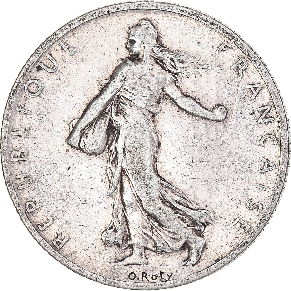 Coin, France, Semeuse, 2 Francs, 1900, Paris, F(12-15), Silver, KM:845.1