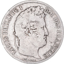 Moneda, Francia, Louis-Philippe, 5 Francs, 1831, Nantes, BC, Plata, KM:745.12