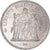 Munten, Frankrijk, Hercule, 50 Francs, 1974, Avers 20 francs, PR+, Zilver