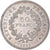 Moneta, Francja, Hercule, 50 Francs, 1974, Avers 20 francs, MS(60-62), Srebro