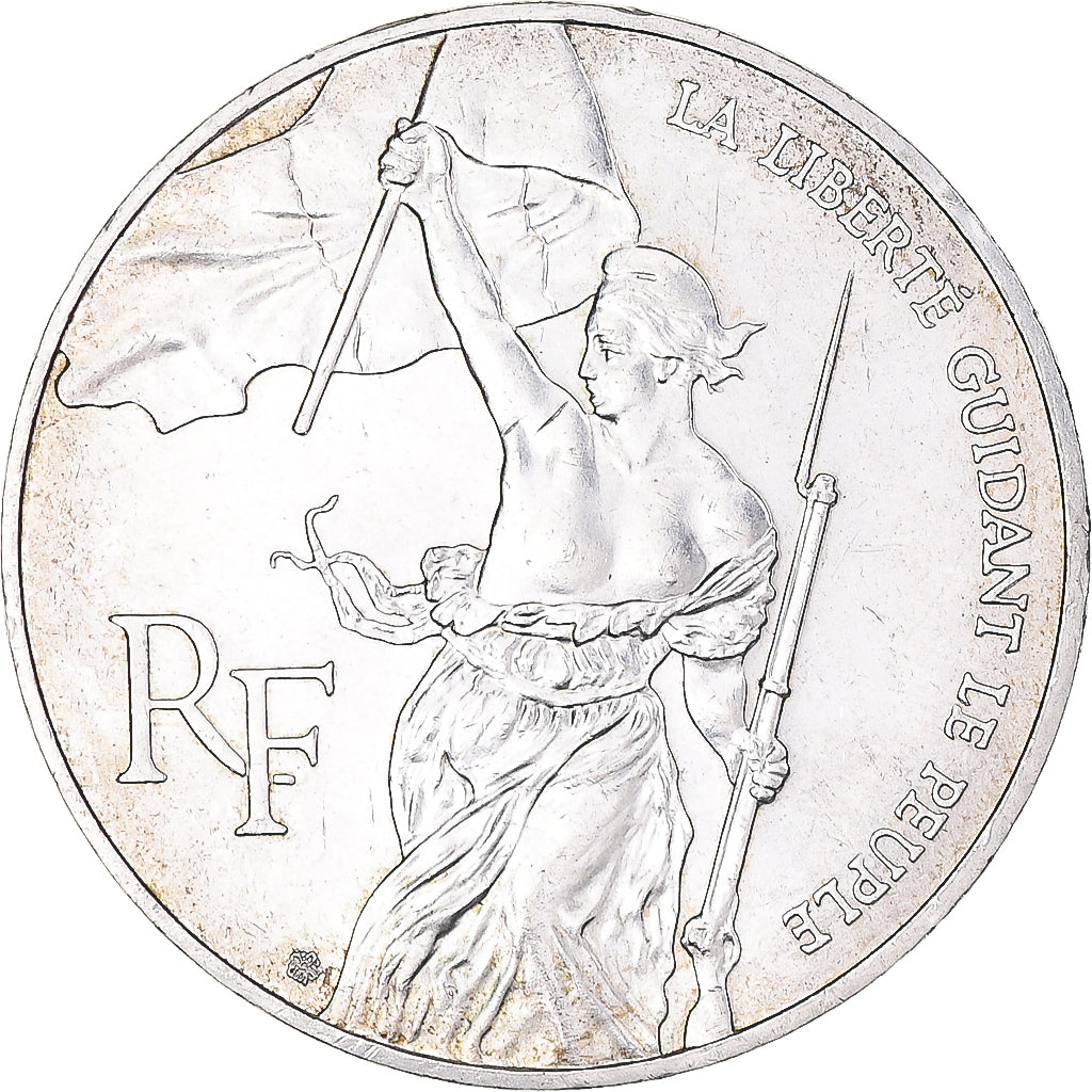 Coin, France, Liberté guidant le peuple, 100 Francs, 1993, AU(55-58), Silver