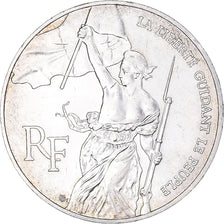 Coin, France, Liberté guidant le peuple, 100 Francs, 1993, AU(55-58), Silver