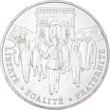 Münze, Frankreich, Libération de Paris, 100 Francs, 1994, VZ, Silber