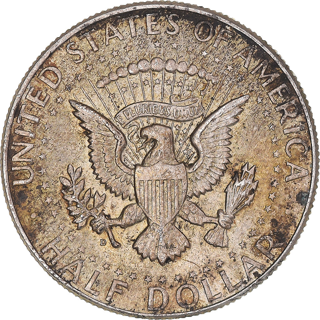 Coin, United States, Kennedy Half Dollar, Half Dollar, 1964, U.S. Mint